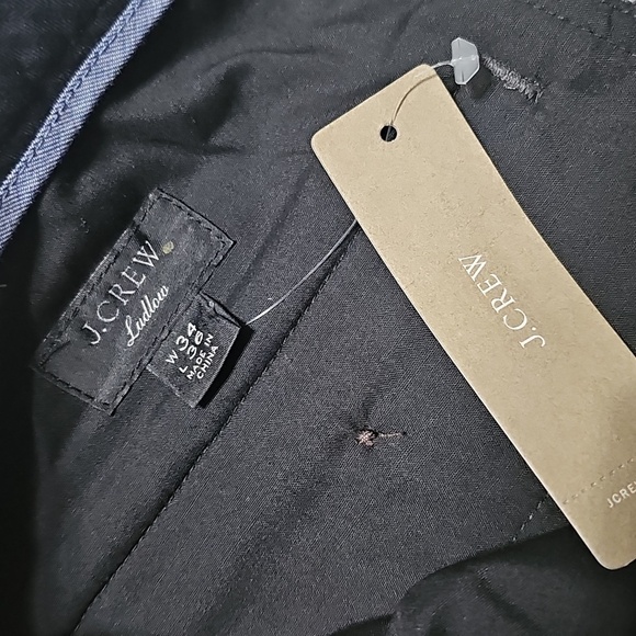J. Crew Charcoal Slim‎ Stretch Ludlow Gray Pants 34x36 NWT - Picture 3 of 7